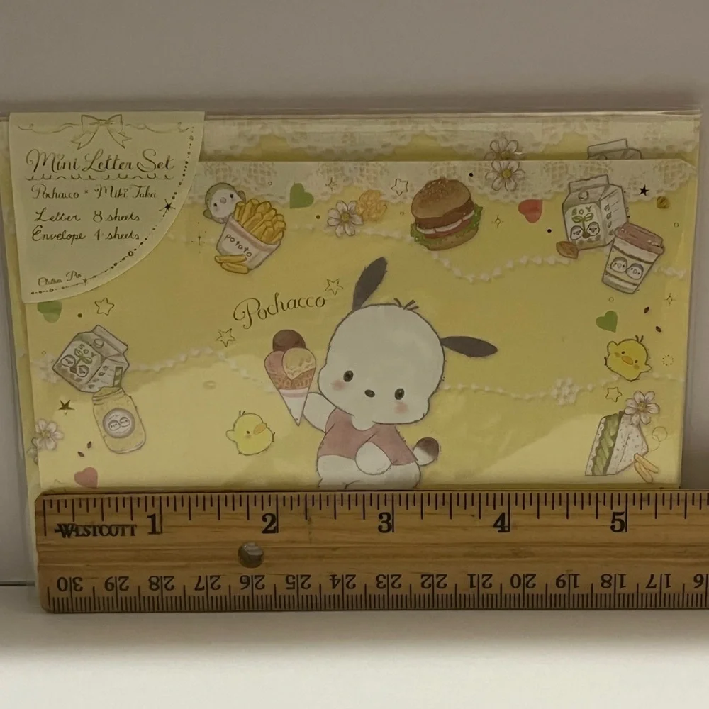 Pochacco Miki Takei Mini Letter Set